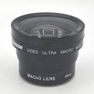 Zykkor Video Ultra Macro Wide 0.6x Lens - 49mm Made in Japan